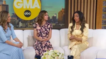 A.L.C. Remy Dress worn by Rebecca Jarvis as seen in Good Morning America on May 7, 2026