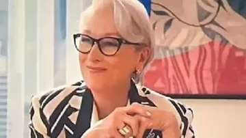 The Devil Wears Prada 2 Meryl Streep Striped Blazer of Miranda Priestly (Meryl Streep) in The Devil Wears Prada 2