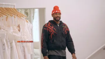 Loiter X Yu-Gi-Oh! Slifer Sky Dragon Zip Hoodie worn by Chris Seeley as seen in Love Island: Beyond the Villa (S02E02)