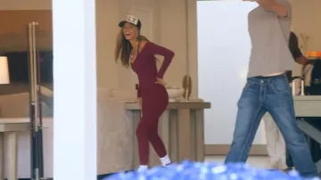 Crop Shop Boutique Serenity Invisible Scrunch Leggings worn by Belle-A Walker as seen in Love Island: Beyond the Villa (S02E04)