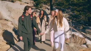 Alo Yoga Navigator Jacket worn by Iris Kendall as seen in Love Island: Beyond the Villa (S02E04)
