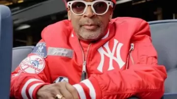 Los New York Yankees Spike Lee Chaqueta Red Bomber