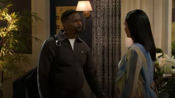 Lacoste Track Jacket and Sweatpants worn by Ted Richardson (Keith Robinson) as seen in Beyond the Gates(S02E84)