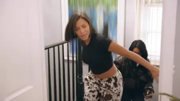 Adidas Originals Satin Wide Leg Track Pants worn by Amaya Espinal as seen in Love Island: Beyond the Villa (S02E06)