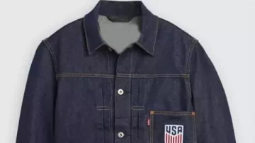 The Best Of U.S. Soccer Type I Blue Denim Jacket