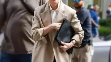 The Devil Wears Prada 2 Miranda Priestly Cotton Coat worn by Miranda Priestly (Meryl Streep) in The Devil Wears Prada 2
