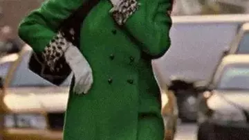 The Devil Wears Prada 2 Andy Sachs Green Coat worn by Andy Sachs (Anne Hathaway) in The Devil Wears Prada 2