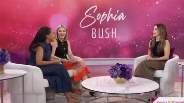 Aquazzura The Spy Pump 105 Pumps worn by Sophia Bush as seen in Today with Jenna & Sheinelle on  May 11, 2026