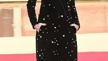 Embellished Coat worn by (Anne Hathaway) in The Devil Wears Prada