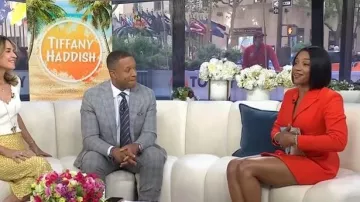 Dalood Sophie Dress worn by Tiffany Haddish as seen in Today on May 12, 2026