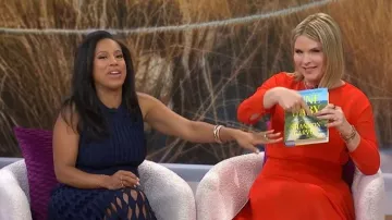 Simkhai Zyla Maxi Dress worn by Sheinelle Jones as seen in Today with Jenna & Sheinelle on May 12, 2026