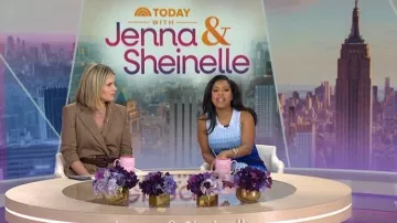 Maje Ombré Knit Maxi Dress worn by Sheinelle Jones as seen in Today with Jenna & Sheinelle on May 13, 2026