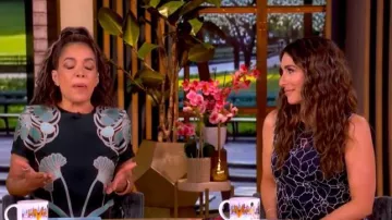 Ulla Johnson Kiana Embroidered Sleeveless Midi Dress worn by Alyssa Farah Griffin as seen in The View on May 8, 2026