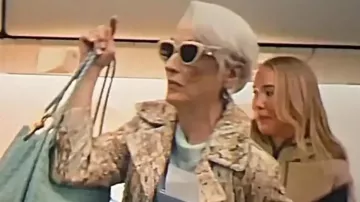 The Devil Wears Prada 2 Meryl Streep Leather Trench Coat of Miranda Priestly (Meryl Streep) in The Devil Wears Prada 2