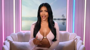 Outcast Clothing Nixie Top worn by Andreina Santos as seen in Love Island: Beyond the Villa (S02E07)
