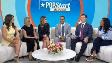 Salvatore Ferragamo Fiammetta Patent Leather Pumps worn by Jenna Bush Hager as seen in Today with Jenna & Sheinelle on May 14, 2026