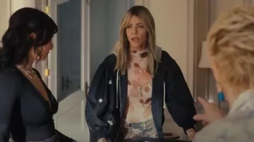 Favorite Daughter The Sheer Fantasy Mock Neck Top worn by DJ(Kaitlin Olson) as seen in Hacks(S05E05)
