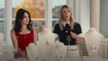 Alice + Olivia Donald Mini Skirt worn by DJ (Kaitlin Olson) as seen in Hacks (S05E05)