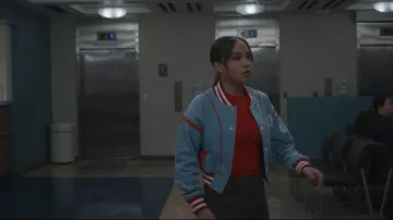 Mother Denim The Three Strikes Jacket worn by May Grant (Corinne Massiah) as seen in 9-1-1 (S09E18)