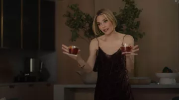 Veronica Beard Jolynn Dress worn by Leslie Bibb as seen in Hacks(S05E07)