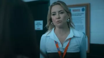 Helsa The Linear Suiting Dress worn by Isla Gordon (Kate Hudson) as seen in Running Point (S02E09)