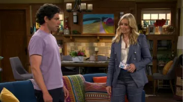 Veronica Beard Miller Dickey Jacket worn by Gemma Johnson (Beth Behrs) as seen in The Neighborhood (S08E19)