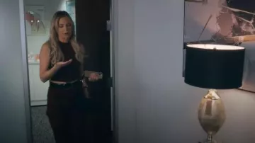 Dehanche Flint Black Silver worn by Isla Gordon (Kate Hudson) as seen in Running Point (S02E10)