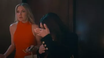Victoria Beckham Asym Tank Dress worn by Isla Gordon (Kate Hudson) as seen in Running Point (S02E10)