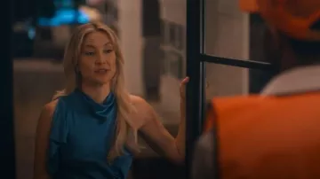 A.L.C. Pia Dress worn by Isla Gordon (Kate Hudson) as seen in Running Point (S02E10)