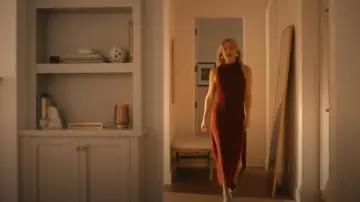 A.L.C. Inez Dress worn by Isla Gordon (Kate Hudson) as seen in Running Point (S02E10)