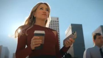 Mimchik Doheny Top worn by Isla Gordon (Kate Hudson) as seen in Running Point (S02E10)