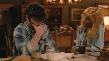 Carhartt Men's Montana Rugged Flex® Snap Front Plaid Shirt worn by Carter (Finn Little) as seen in Dutton Ranch (S01E01)