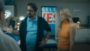 Carolina Herrera Silk and Cotton-Blend Turtleneck Top worn by Isla Gordon (Kate Hudson) as seen in Running Point (S02E10)