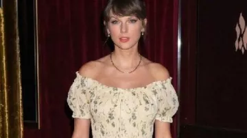 NYC 2026 Floral Dress worn by Taylor Swift in Taylor Swift and Travis Kelce Looked More Serious Than Ever During NYC Date Night