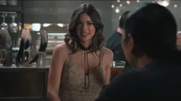 BKE Core Floral Lace Bralette worn by Maddie (Morgan Lindholm) as seen in Marshals (S01E10)