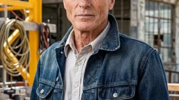 Dutton Ranch S01 Ed Harris Blue Denim Jacket worn by Everett McKinney (Ed Harris) in Dutton Ranch