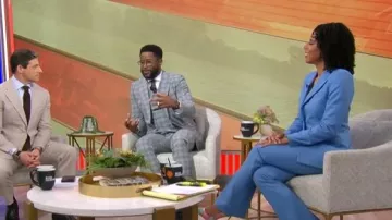 Veronica Beard Melvin Pants worn by Adriana Diaz as seen in CBS Mornings on May 14, 2026