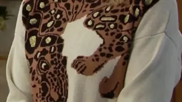 Jersey con estampado de leopardo que lleva (Brooke Logan) en The Bold and the Beautiful (S39)
