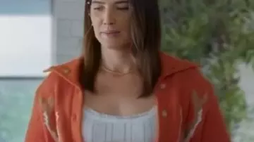 Shrinking Bass Cardigan worn by (Cobie Smulders) as seen in Shrinking (S03)