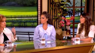 Veronica Beard Bodie Tweed Jacket worn by Alyssa Farah Griffin as seen in The View on  May 19, 2026