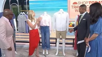 Zara ASymmetric Pocket Skirt worn by Jasmine Snow as seen in Today on May 19, 2026
