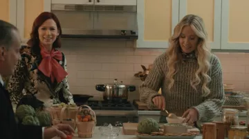 Z Supply Women's Tivoli Sweater worn by Juliet Woodbent (Anna Camp) as seen in Elsbeth (S03E18)