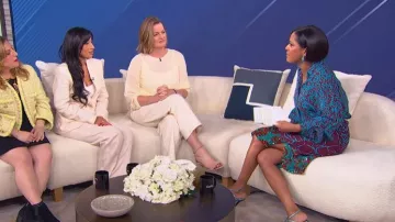 Dries Van Noten Embroidered Sequin Skirt worn by Tamron Hall as seen in Tamron Hall Show on May 18, 2026