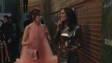 Retrofete Tessy Dress worn by Nadine Clay (Laura Benanti) as seen in Elsbeth (S03E19)