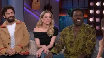 Rick Owens Larry Fogpocket Shirt worn by Joshua Henry as seen in The Kelly Clarkson Show on  May 19, 2026