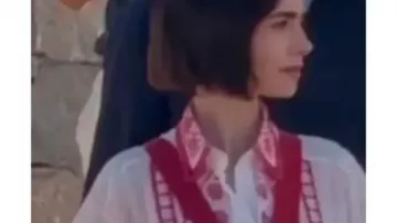 Emily In Paris S06 Lily Collins Embroidered Shirt of Emily Cooper (Lily Collins) in Emily in Paris (S05)