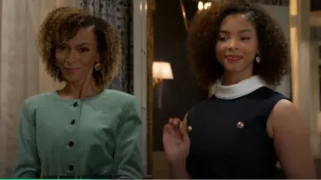 J. Crew Cora Lady Jacket worn by Anastasia Belleclaire (Timeca Seretti) as seen in Beyond the Gates(S02E86)