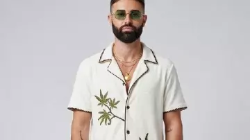 Camisa con estampado Cabannabis Below Deck Below Deck S04 como se ve en Below Deck Down Under