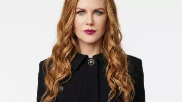 Margo's Got Money Troubles 2026 Nicole Kidman Black Belt Jacket (Nicole Kidman) como se ve en Margo's Got Money Troubles (T01)