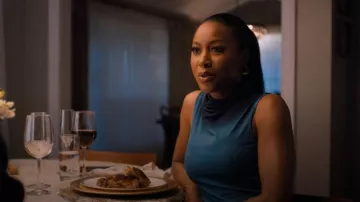 Vestido Midi de jersei Ombré Simkhai Aldina usado por Candace Stiles (Gabrielle Dennis) visto en Nemesis (S01E01)